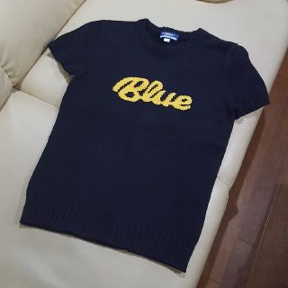 バーバリーブルーレーベル(BURBERRY BLUE LABEL)の◎お値下げしました◎  バーバリー ブルーレーベル 半袖トップス(ニット/セーター)