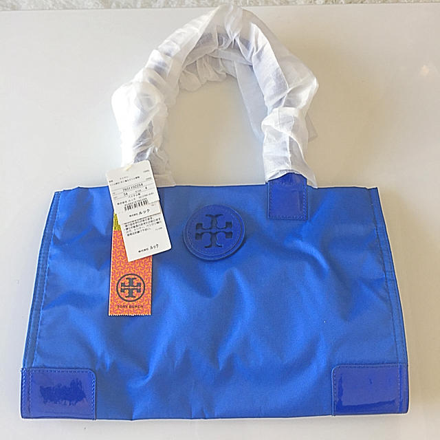 新品タグ付き】トリーバーチ Tory Burch トートバッグ ブルー