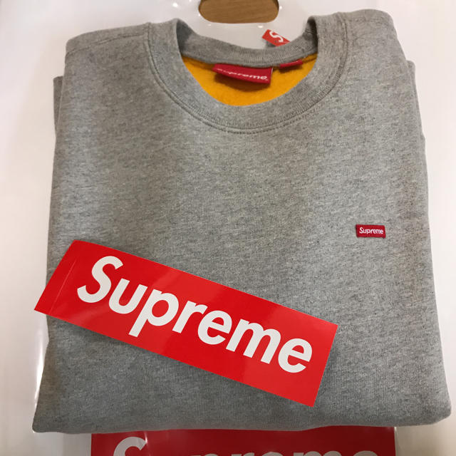 Supreme Contrast Crewneck Small BOX Logo