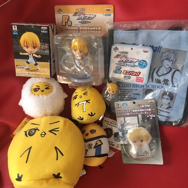 黒子のバスケ ひよこ ぬいぐるみ ポーチ 黄瀬