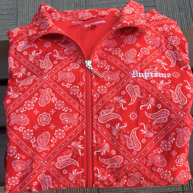 supreme バンダナジャケット 赤 L | hartwellspremium.com