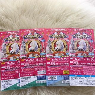 木下大サーカス 岡山 招待券3枚&割引券1枚(サーカス)