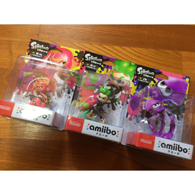 任天堂(ニンテンドウ)のスプラトゥーン2 amiiboセット エンタメ/ホビーのフィギュア(ゲームキャラクター)の商品写真