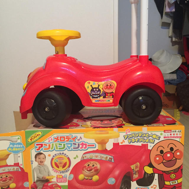 Agatsuma(アガツマ)のメロディアンパンマンカー キッズ/ベビー/マタニティのおもちゃ(電車のおもちゃ/車)の商品写真