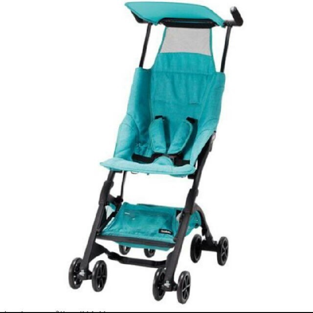 待望☆】 B型ベビーカー ポキット POCKIT オーシャンブルー