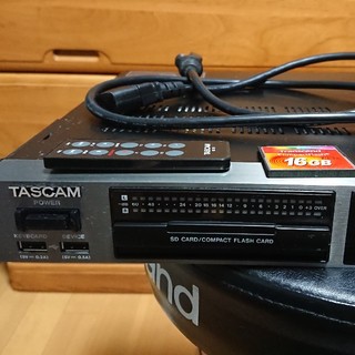 TASCAM DA-3000 コンパクトフラッシュ付(その他)