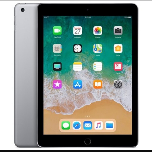 【日曜のみ】iPad Wi-Fi 128GB スペースグレイ MR7J2J/A