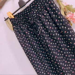 オリーブデオリーブ(OLIVEdesOLIVE)の花柄ロングパンツ＊(カジュアルパンツ)