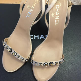 シャネル(CHANEL)のCHANEL サンダル 39(サンダル)