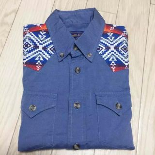 ペンドルトン(PENDLETON)のXXS ペンドルトン コットンシャツ ネイティブ柄 キリム柄(Tシャツ(半袖/袖なし))