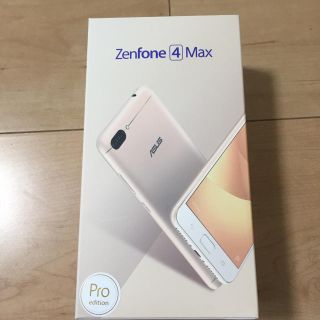 エイスース(ASUS)のZenfone 4 max pro 新品未開封品 一括購入(スマートフォン本体)