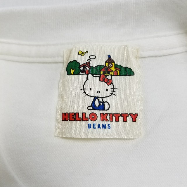 BEAMS(ビームス)のHELLO KITTY×BEAMS JAPAN / キティちゃん Tシャツ レディースのトップス(Tシャツ(長袖/七分))の商品写真