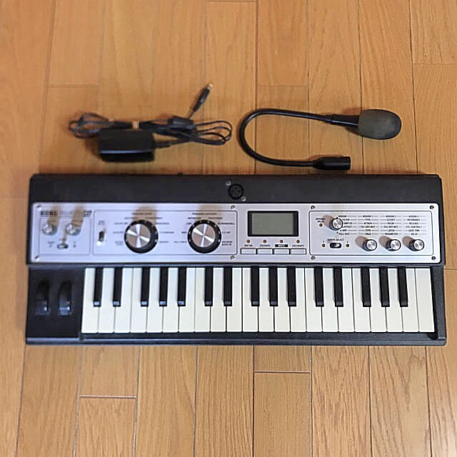 KORG(コルグ)のmicro KORG XL シンセサイザー ボコーダー 楽器の鍵盤楽器(キーボード/シンセサイザー)の商品写真