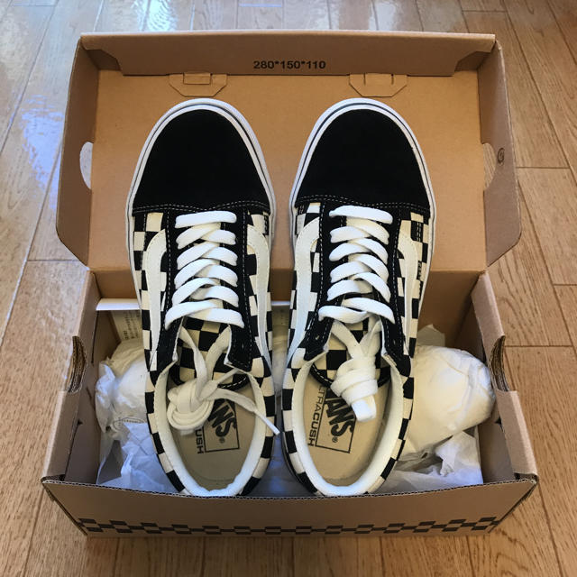 VANS チェック柄スニーカー