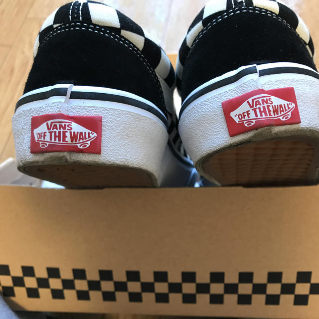 VANS チェック柄スニーカー 3