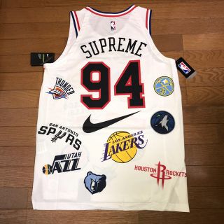 シュプリーム(Supreme)の送料無料Supreme Nike NBA team authentic Lサイズ(タンクトップ)