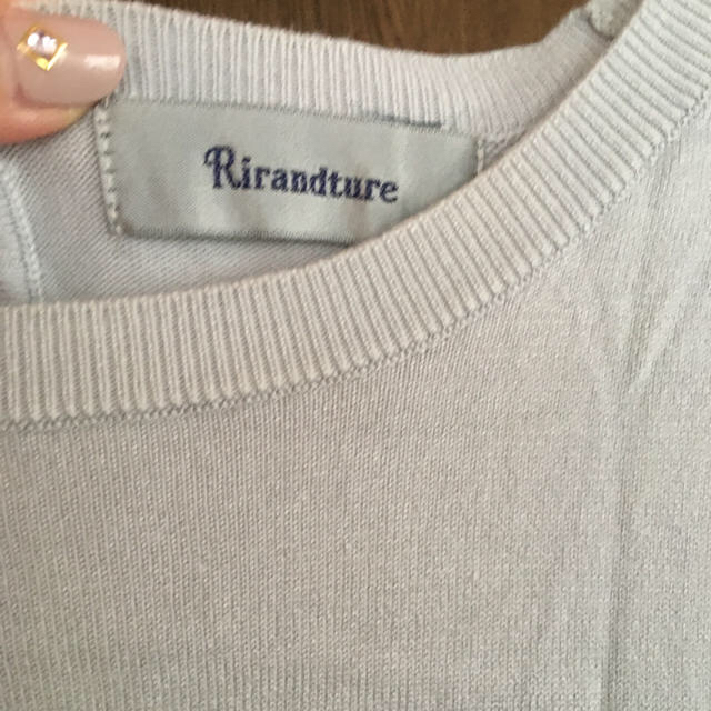 Rirandture(リランドチュール)の♡ニット ブルーグレー♡ レディースのトップス(ニット/セーター)の商品写真