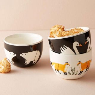 アンソロポロジー(Anthropologie)の☆専用☆アンソロポロジー  動物 ミニボウル 2種類セット(食器)