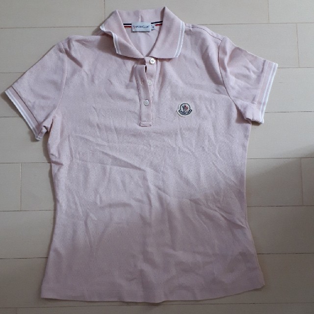 MONCLER(モンクレール)のMONCLERポロシャツピンク レディースのトップス(ポロシャツ)の商品写真