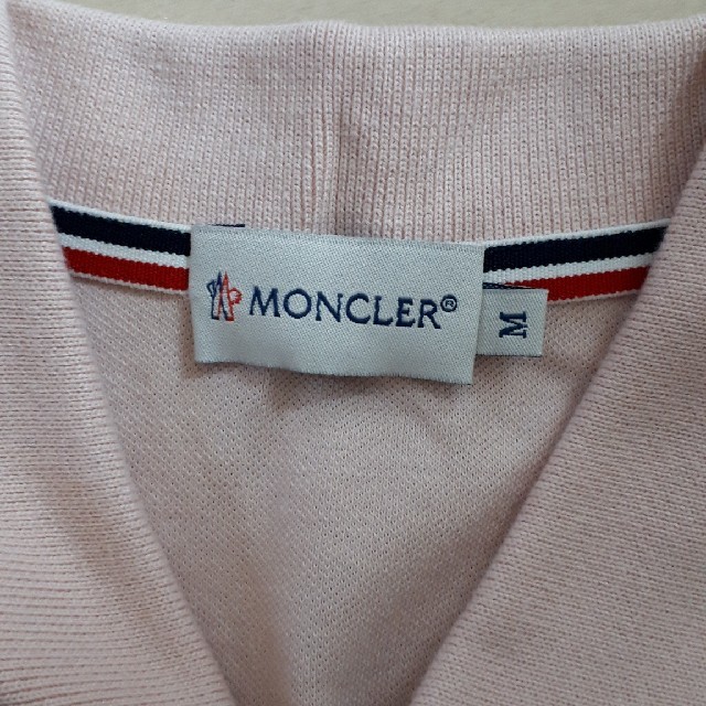 MONCLER(モンクレール)のMONCLERポロシャツピンク レディースのトップス(ポロシャツ)の商品写真