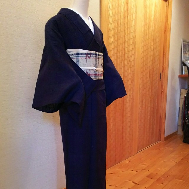 紬単衣、名古屋帯セット 1