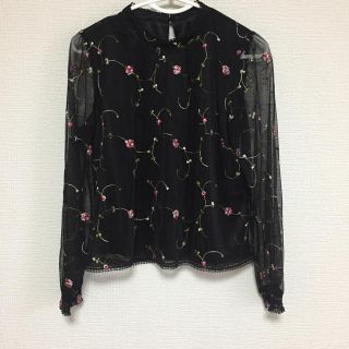 ページボーイ(PAGEBOY)のシースルートップス(カットソー(長袖/七分))