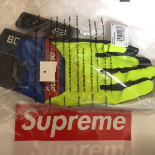 シュプリーム(Supreme)の【国内正規品】supreme シュプリーム フォックス コラボ グローブ 黄S(手袋)