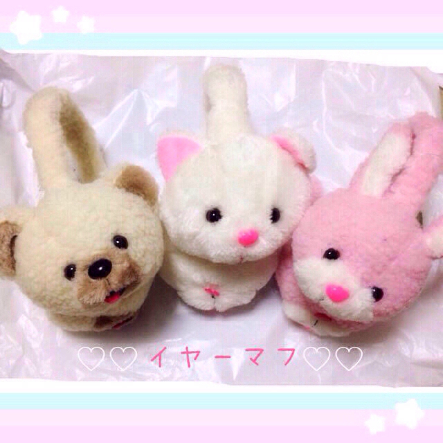 新品꒰うさぎ🐰イヤーマフ꒱ レディースのファッション小物(イヤーマフ)の商品写真