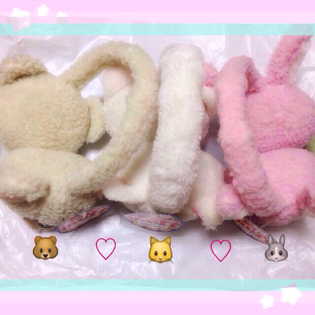 新品꒰うさぎ🐰イヤーマフ꒱ レディースのファッション小物(イヤーマフ)の商品写真