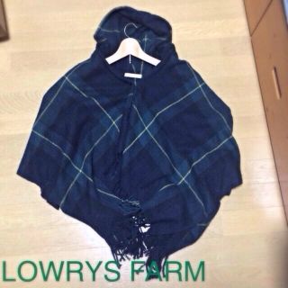 ローリーズファーム(LOWRYS FARM)のストール型ポンチョ(ポンチョ)