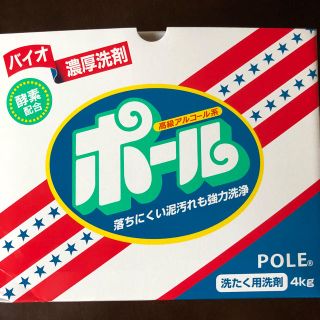 バイオ濃厚洗剤ポール 4キロ（≧∇≦）様専用になります。(洗剤/柔軟剤)