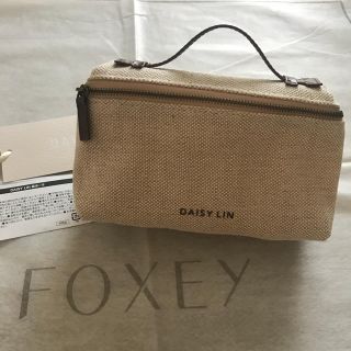 フォクシー(FOXEY)の新品☆Daisy Lin／フォクシー☆ノベルティー麻ポーチ(ポーチ)