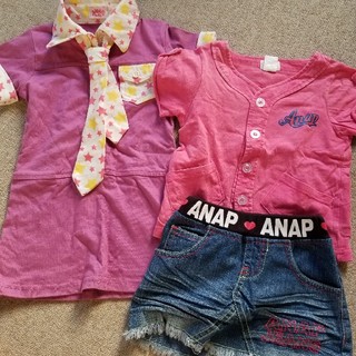 アナップキッズ(ANAP Kids)のANAPkids アナップキッズ　6点セット(Tシャツ/カットソー)