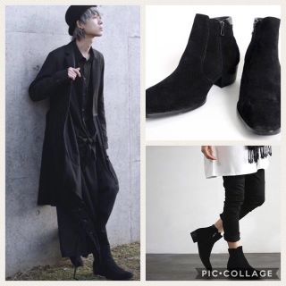 ‼️特別入荷‼️ スエードヒールブーツ Dr.Martens 系 (ブーツ)