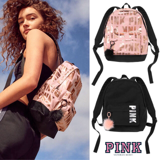 ヴィクトリアズシークレット(Victoria's Secret)の月夜さま専用❤️2018 New❤️PINK バックパック ２個セット ✨ 新品(リュック/バックパック)