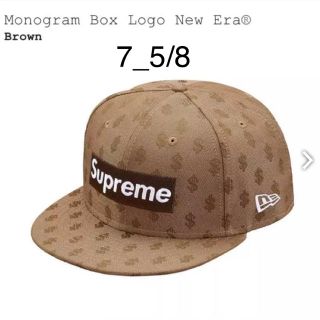 シュプリーム(Supreme)のsupreme Box Logo New Era(キャップ)