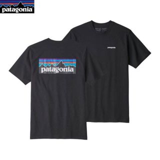 パタゴニア(patagonia)のパタゴニア Tシャツ 黒 ブラック S 新品 ロゴ レスポンシビリティー(Tシャツ/カットソー(半袖/袖なし))