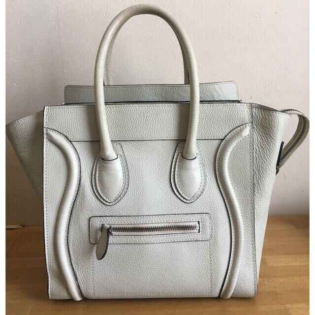 本物の celine - セリーヌ ラゲージ マイクロ ハンドバッグ