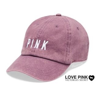 ヴィクトリアズシークレット(Victoria's Secret)のPINKダスティピンクキャップ(キャップ)