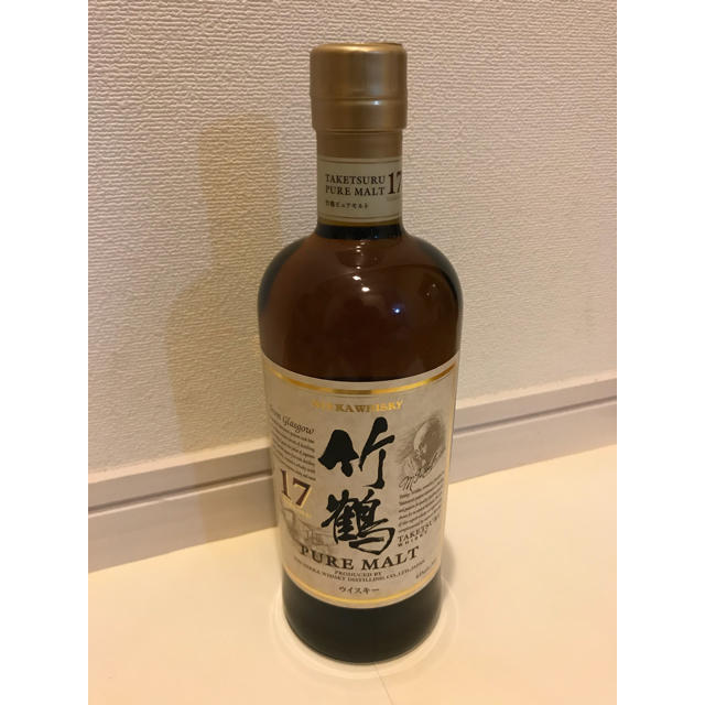 注目!ニッカウイスキー竹鶴17年700ml 43% 未開封-