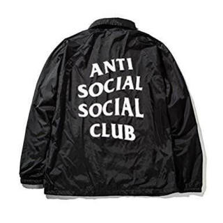 アンチ(ANTI)のAnti social social club コーチジャケット(ナイロンジャケット)