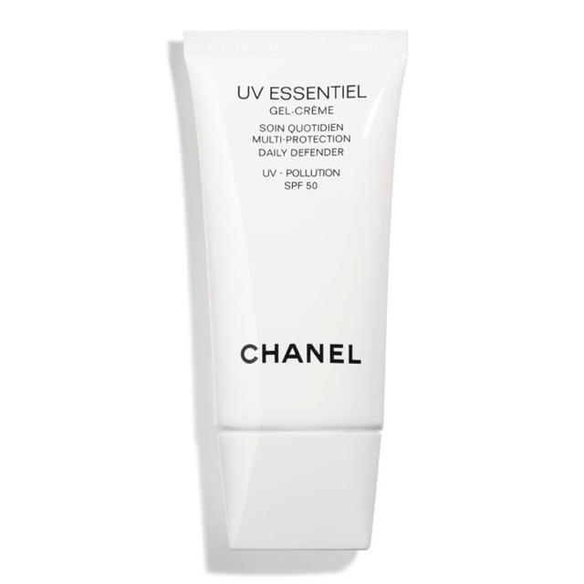 CHANEL(シャネル)のCHANELシャネルUVエサンシエルジェルクリーム50SPF50/PA+++ コスメ/美容のボディケア(日焼け止め/サンオイル)の商品写真