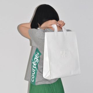 クレージュ(Courreges)のクレージュ ビニール トートバッグ(ショルダーバッグ)