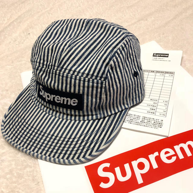 Supreme Denim Canp Cap / ストライプ