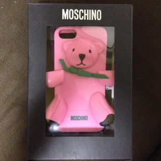 モスキーノ(MOSCHINO)のモスキーノ♡iPhone5.5s.SEケースくま(iPhoneケース)