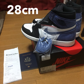 ナイキ(NIKE)のNike Air Jordan 1 Blue Moon 28cm アメリカ(スニーカー)