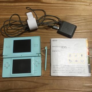 ニンテンドーDS(ニンテンドーDS)のNintendoDS Lite☆中古品☆取説・充電器付き☆難あり(携帯用ゲーム機本体)