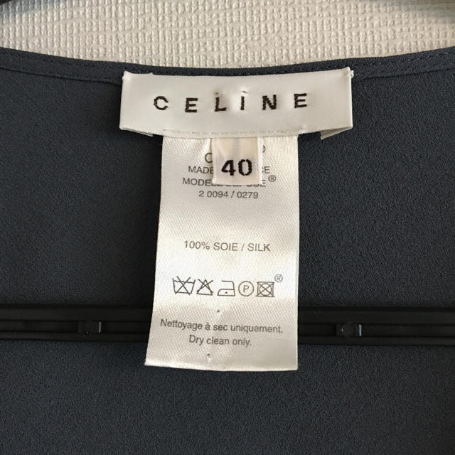 celine(セリーヌ)のCELINE★セリーヌ★ノースリーブ★トップス レディースのトップス(シャツ/ブラウス(半袖/袖なし))の商品写真