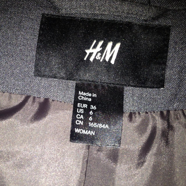 H&M(エイチアンドエム)のH＆M♡グレージャケット レディースのジャケット/アウター(テーラードジャケット)の商品写真