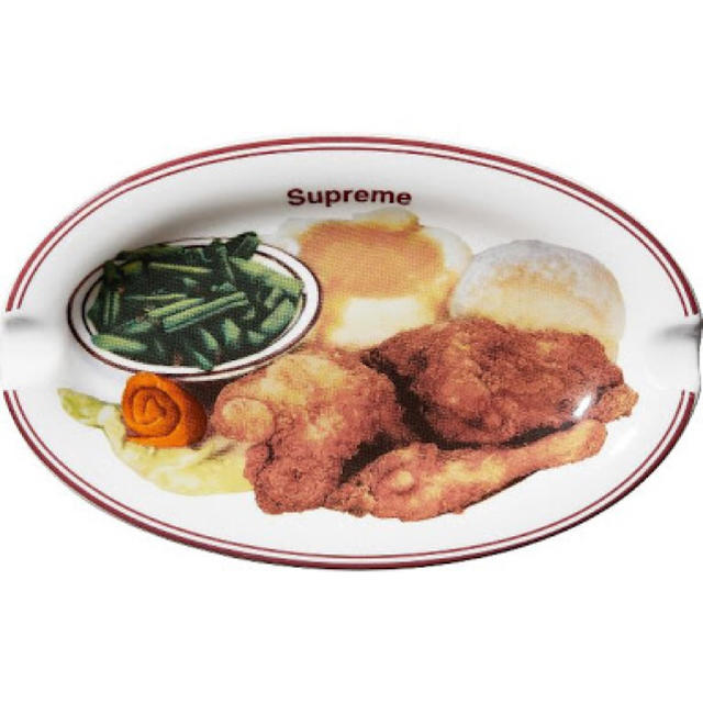 Supreme Chicken Dinner Plate Ashtray